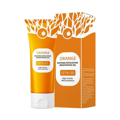 🔥Orange Enzyme Active Mild Body Exfoliator – Radiant Skin with Orange Extract🍊🫧