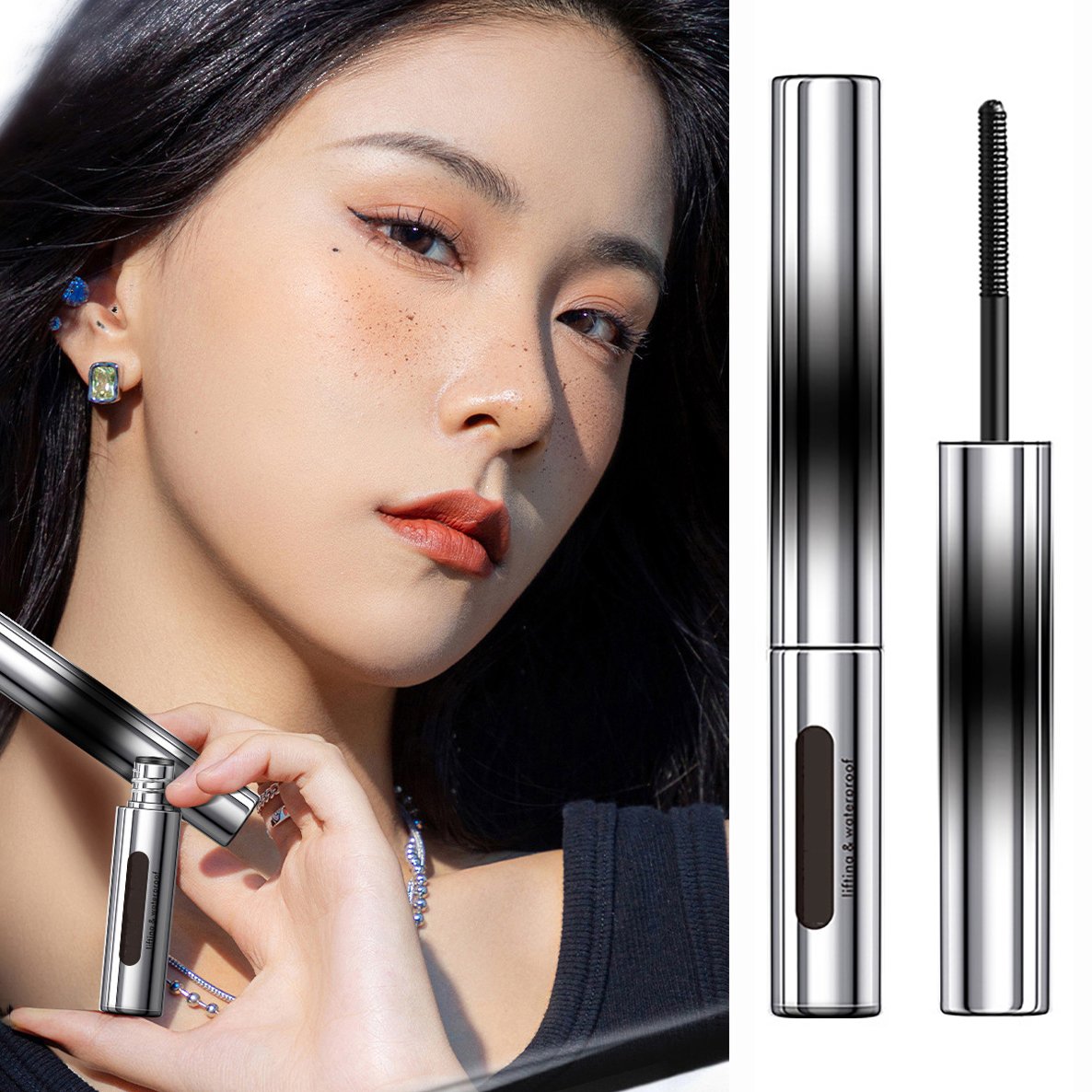 ✨Limited Time Offer✨Waterproof Volume & Curl Metal Rod Mascara