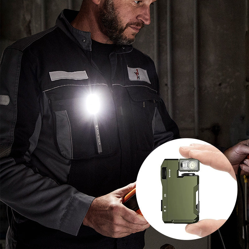 🔦✨G5 EDC Mini Flashlight with Rotating Head - Intelligent Adaptive Lighting for Ultimate Adventures 🧭⚡