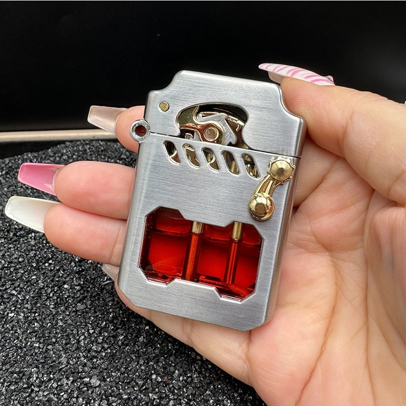 🔥Mecha Metal Rocker Lighter