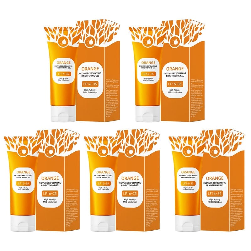 🔥Orange Enzyme Active Mild Body Exfoliator – Radiant Skin with Orange Extract🍊🫧
