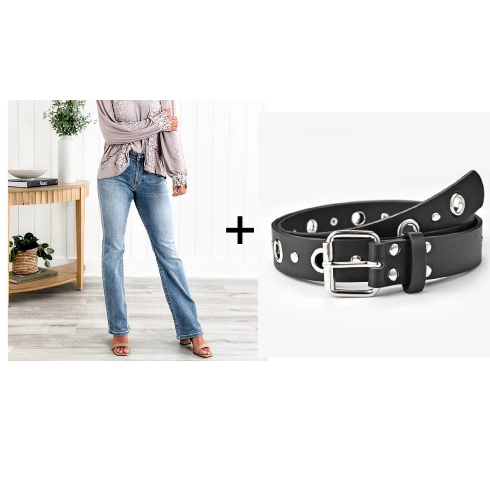 💥High Stretch Tummy Control Jeans👖