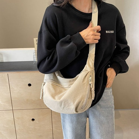 🎉Limited Offer Just ￡9.99😍Women's Fashion Plain Colour Crossbody Hobo Bag👜