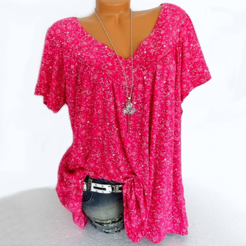🍃Spring fashion print short sleeve