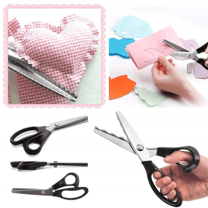 ✨DIY Serrated Sewing Scissors – Precise and Easy to Use