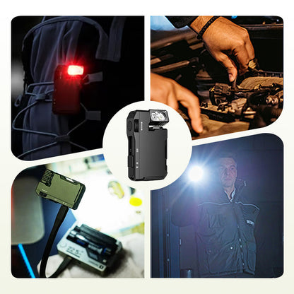 🔦✨G5 EDC Mini Flashlight with Rotating Head - Intelligent Adaptive Lighting for Ultimate Adventures 🧭⚡