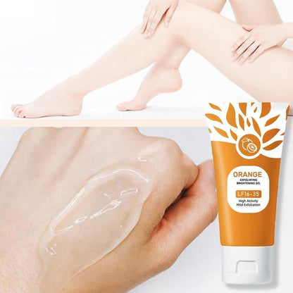 🔥Orange Enzyme Active Mild Body Exfoliator – Radiant Skin with Orange Extract🍊🫧