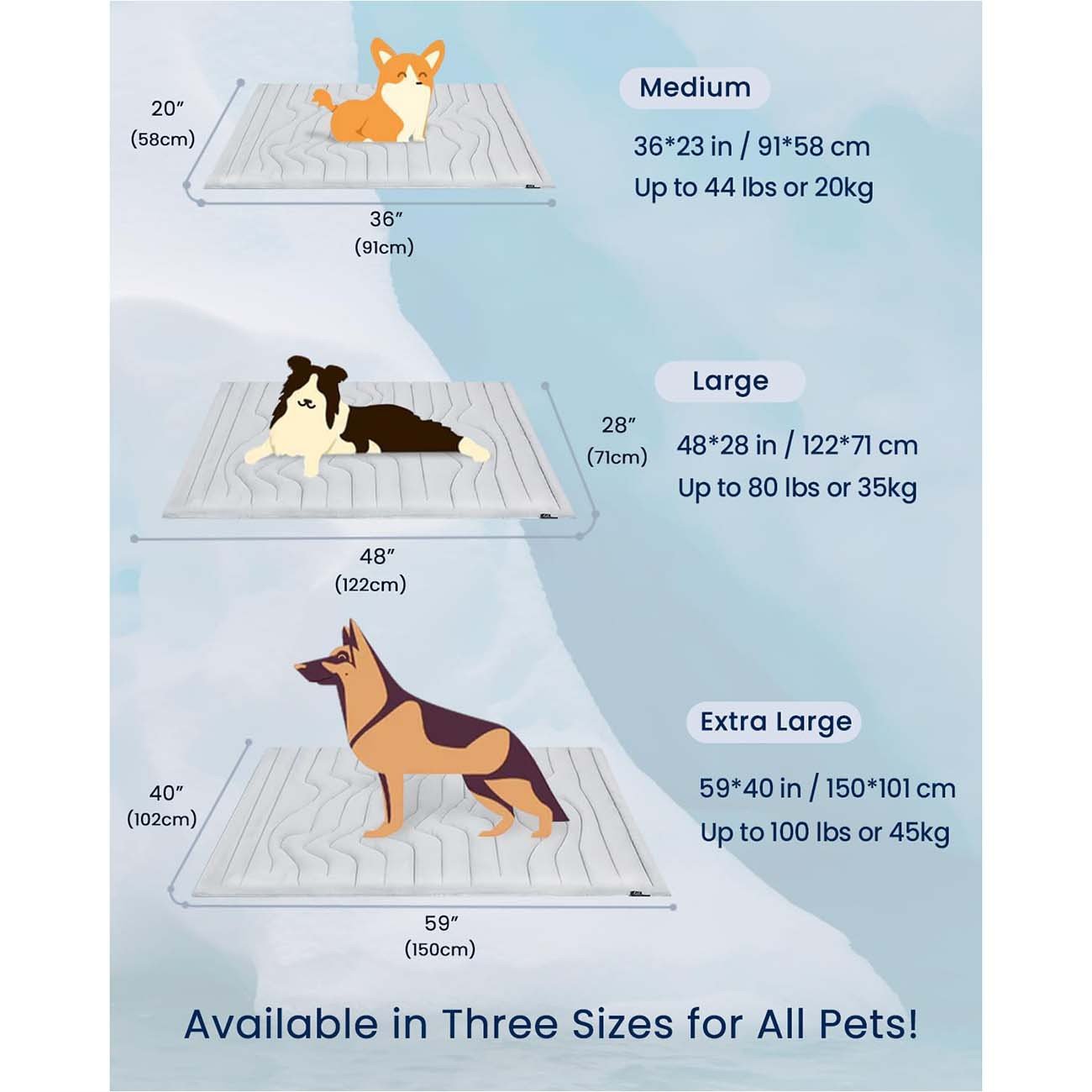 💥LAST DAY SALE 49% OFF💥Dog Cooling Eco-friendly Mat, Cooling Pad