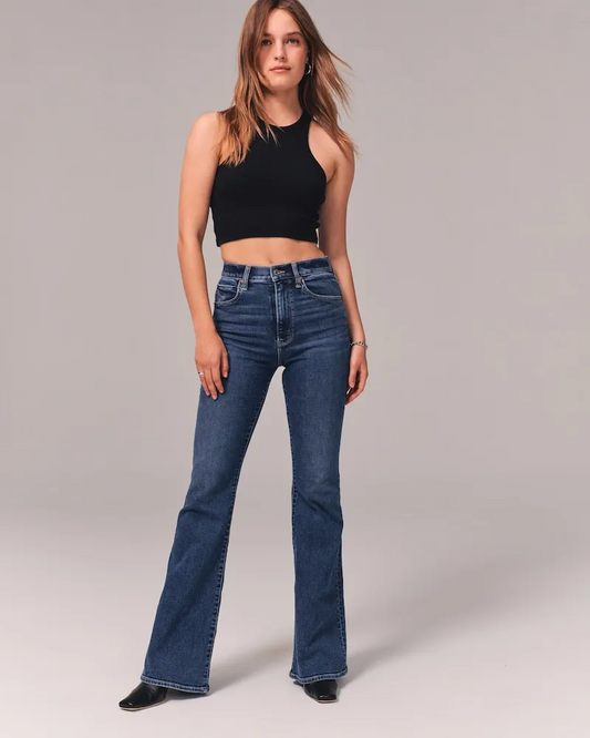 💕HOT SALE 49% OFF 💕👖 Ultra High Rise Stretch Flare Jean