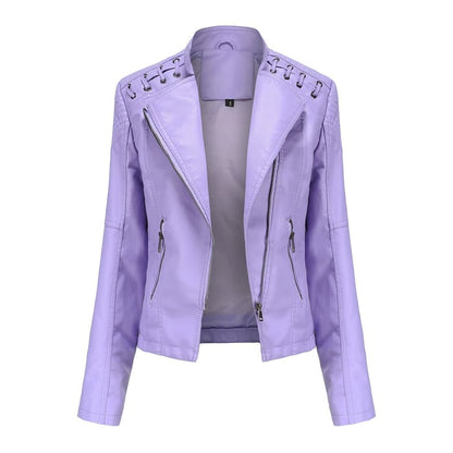 🎁Big sale 2025🎁💥 Washed Leather Jacket