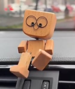 🔥Handcrafted Charming Little Wooden Figure That Sways