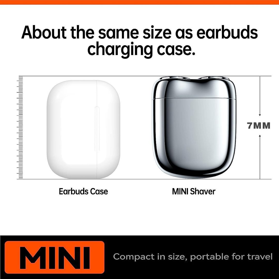 🔥Limit Time 49% OFF✨Mini double head electric shave