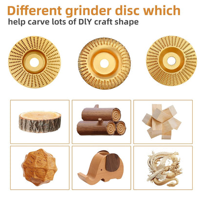 🏆LAST DAY Buy 1 Get 1 Free!!🔥Wood Carving Sanding Discs 🛠️Durable & Precision-Grit • Safe, Long-Lasting 🔒