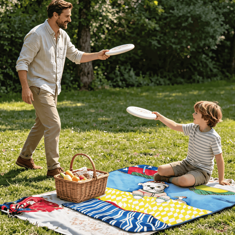 2-in-1 Convertible Beach Towel & Drawstring Backpack
