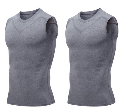 ⏰🔥LIMITED TIME 50% OFF!🔥50K+ SOLD! Ionic Shaping Vest – Cooling compression, smooths belly & love handles. Invisible under shirts. Feel confident again! 💪✨