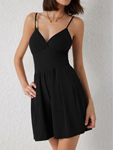 🌤️Summer Essential-Limited Time Low Price💕Women's Casual Adjustable  Plain Backless Wrap Cami Romper