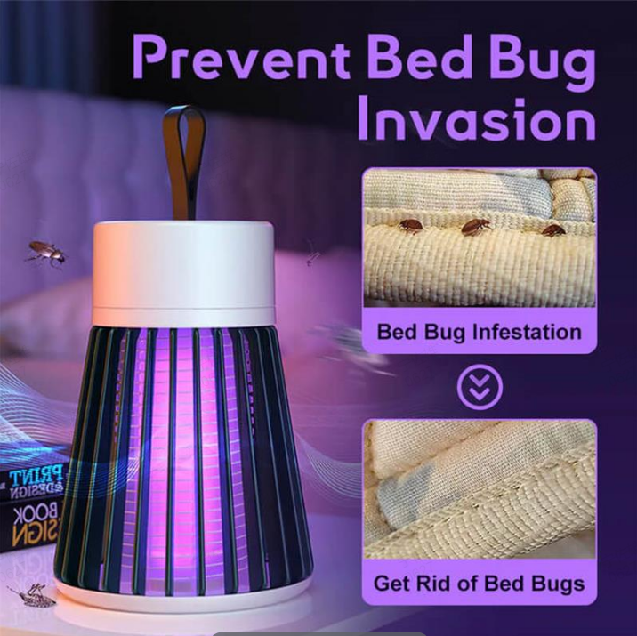 🏆Portable Insect Destroyer for Indoor & Outdoor Use - Fly & Mosquito Trap🦟⚡