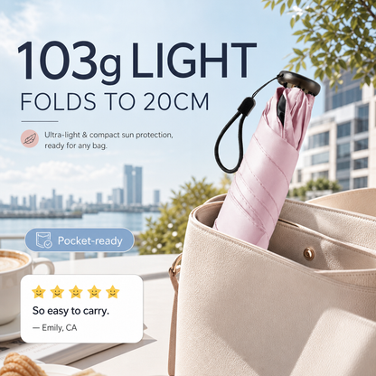 🔥Ultra-Lightweight Compact All-Weather Umbrella