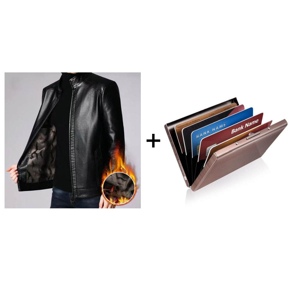 🍂Men's Exquisite Leather Jacket