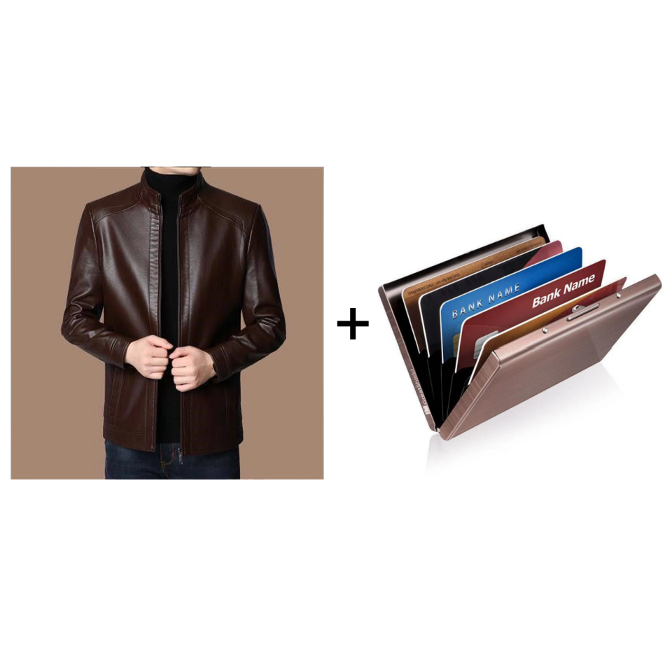 🍂Men's Exquisite Leather Jacket