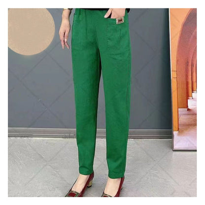 💝Women's Elastic Waist Cotton Pants💝