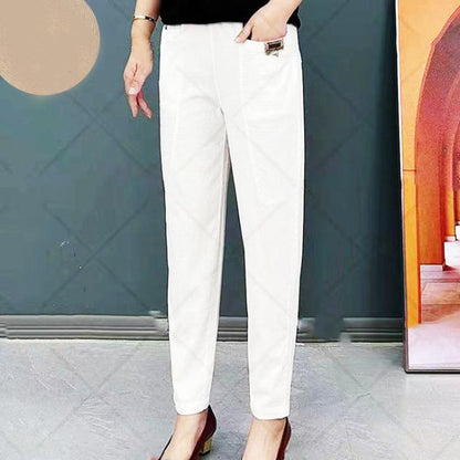 💝Women's Elastic Waist Cotton Pants💝