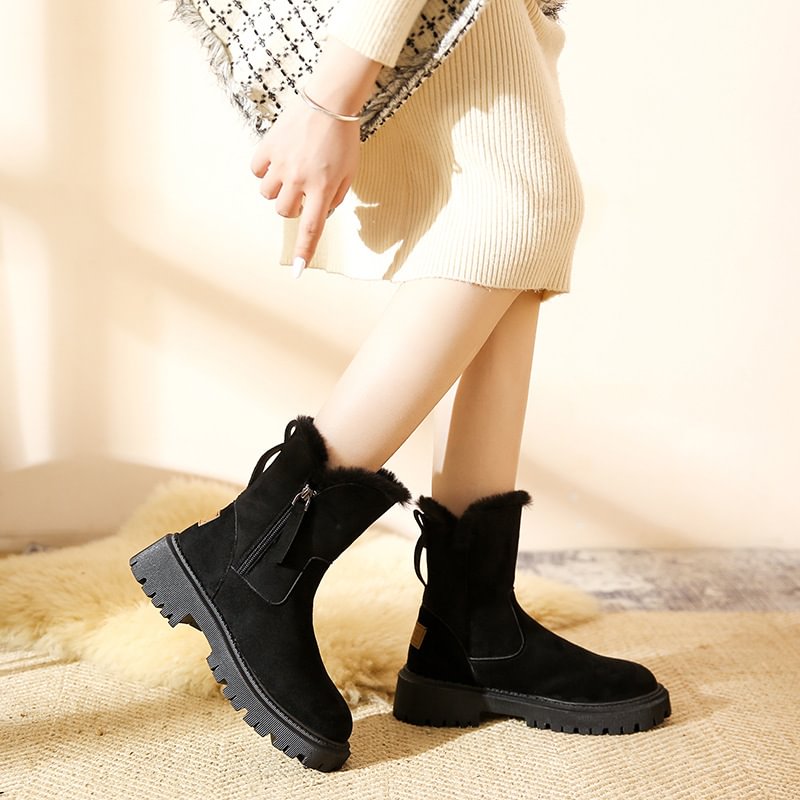 ⏳Time-limited Special⏰Women's Winter Fleece Snow Boots