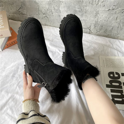 ⏳Time-limited Special⏰Women's Winter Fleece Snow Boots