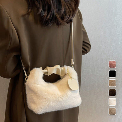 🎁Best Gift For Her💕 - New Fashion Trend Multifunctional Skin-Friendly Faux Fur Bag