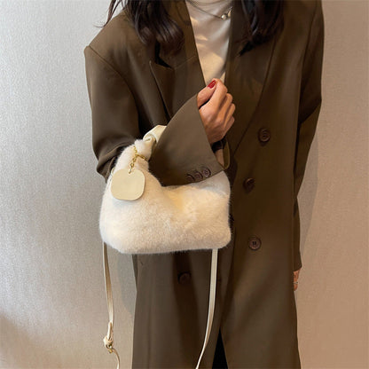 🎁Best Gift For Her💕 - New Fashion Trend Multifunctional Skin-Friendly Faux Fur Bag