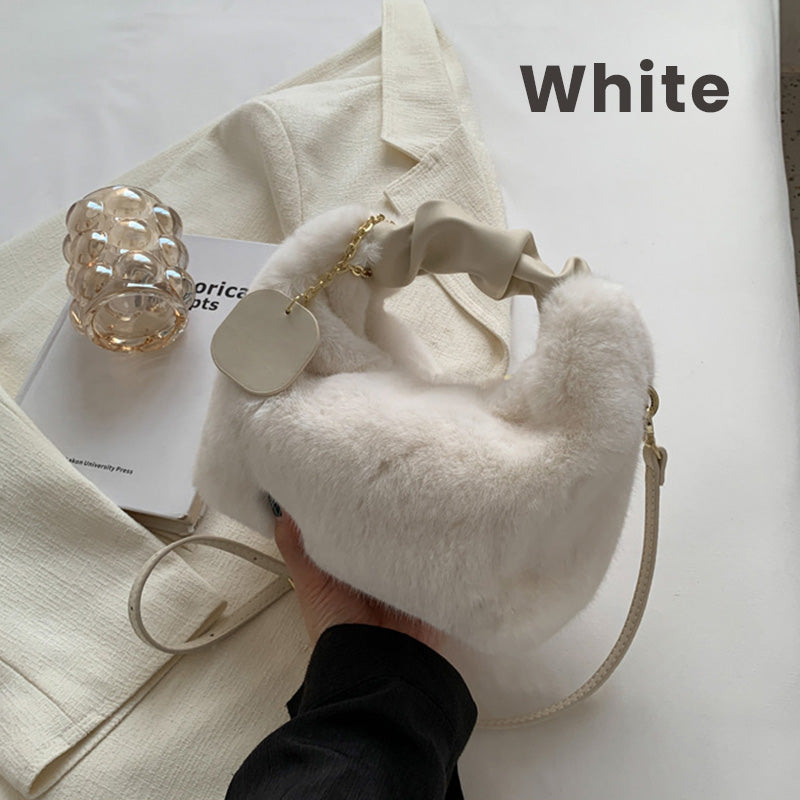 🎁Best Gift For Her💕 - New Fashion Trend Multifunctional Skin-Friendly Faux Fur Bag