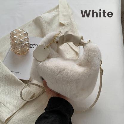 🎁Best Gift For Her💕 - New Fashion Trend Multifunctional Skin-Friendly Faux Fur Bag