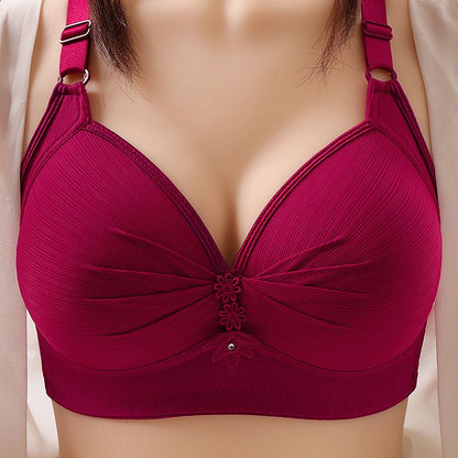 🥰2024 Plus Size Comfortable Underwear Bra