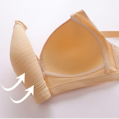 🥰2024 Plus Size Comfortable Underwear Bra