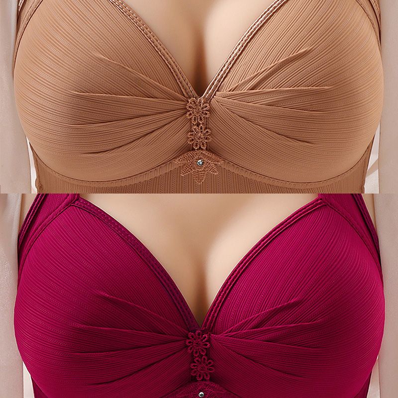 🥰2024 Plus Size Comfortable Underwear Bra