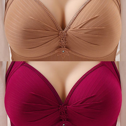 🥰2024 Plus Size Comfortable Underwear Bra