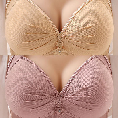 🥰2024 Plus Size Comfortable Underwear Bra