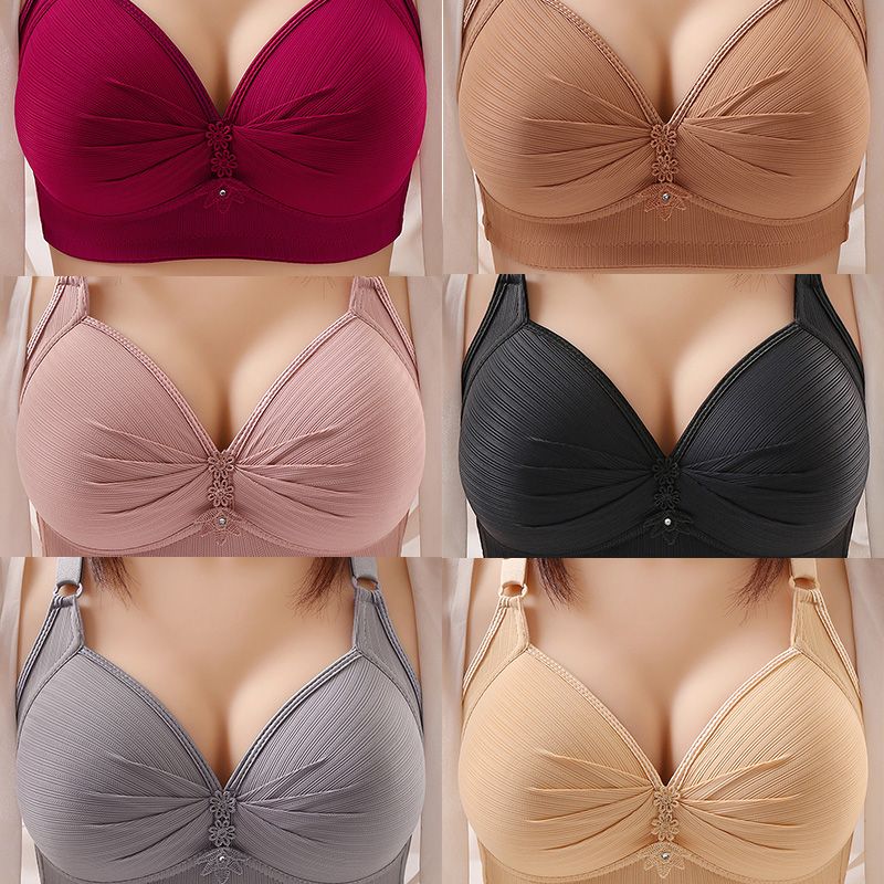 🥰2024 Plus Size Comfortable Underwear Bra