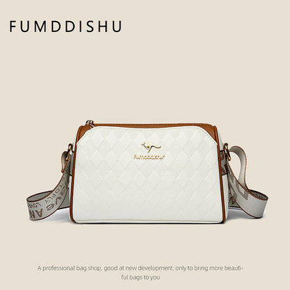 💕Fashion Diamond Pattern Large Capacity 3-Layer Crossbody Bag🔥