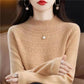 🔥HOT SALE 49% OFF💕Women’s Graceful Half-turtleneck Pullover Knitted Sweater