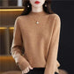 🔥HOT SALE 49% OFF💕Women’s Graceful Half-turtleneck Pullover Knitted Sweater