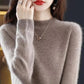 🔥HOT SALE 49% OFF💕Women’s Graceful Half-turtleneck Pullover Knitted Sweater