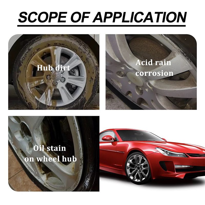 🚗👍Car wheel cleaning agent🔥
