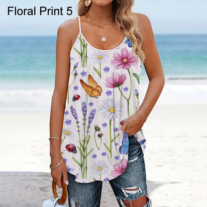 🌸Women's loose floral vest💕
