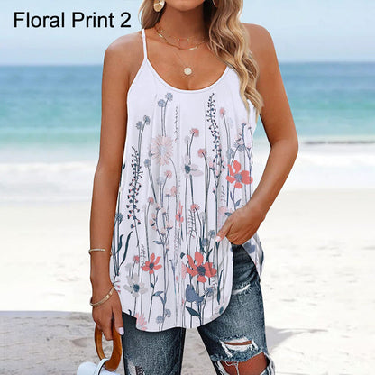 🌸Women's loose floral vest💕
