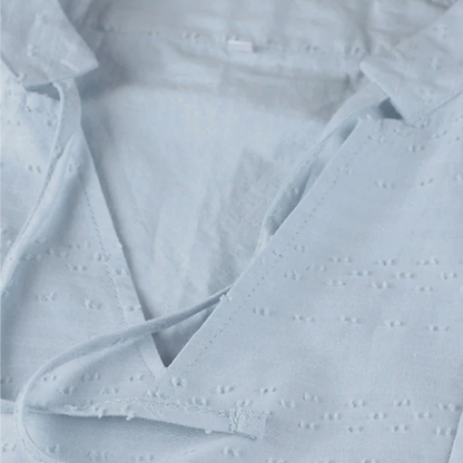 👗Women's Summer V-Neck Cotton Linen Dress💕