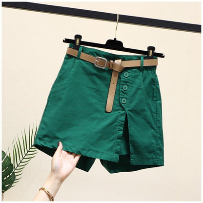 💥Hot Sale🤩-Women's Skirt Shorts (with Belt)