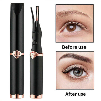 ✨Heated Eyelash Curler for Long-lasting Natural Curling