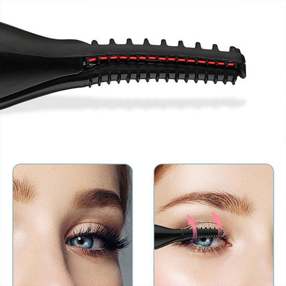 ✨Heated Eyelash Curler for Long-lasting Natural Curling
