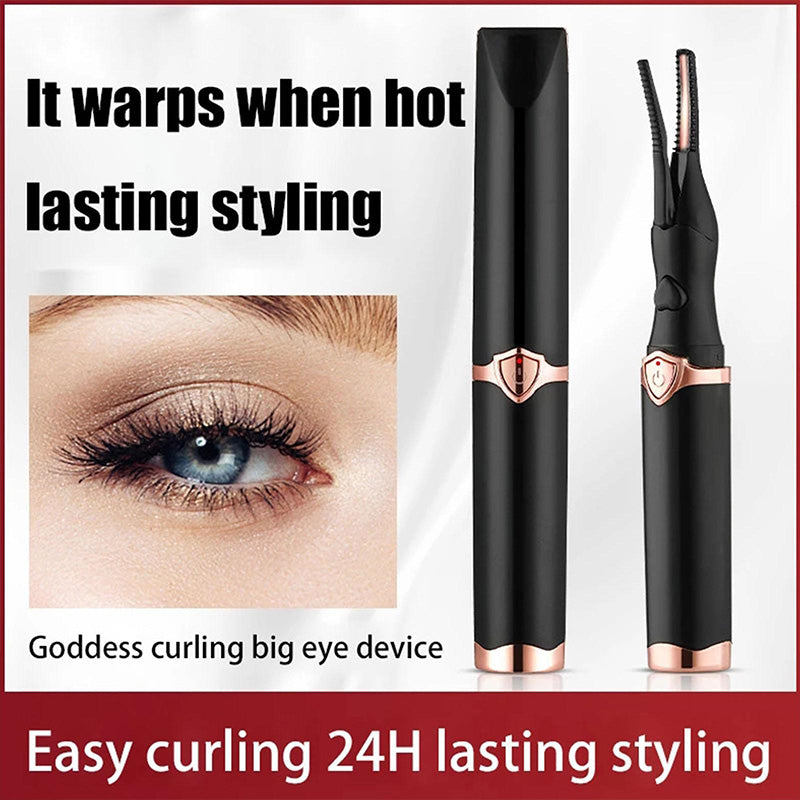 ✨Heated Eyelash Curler for Long-lasting Natural Curling